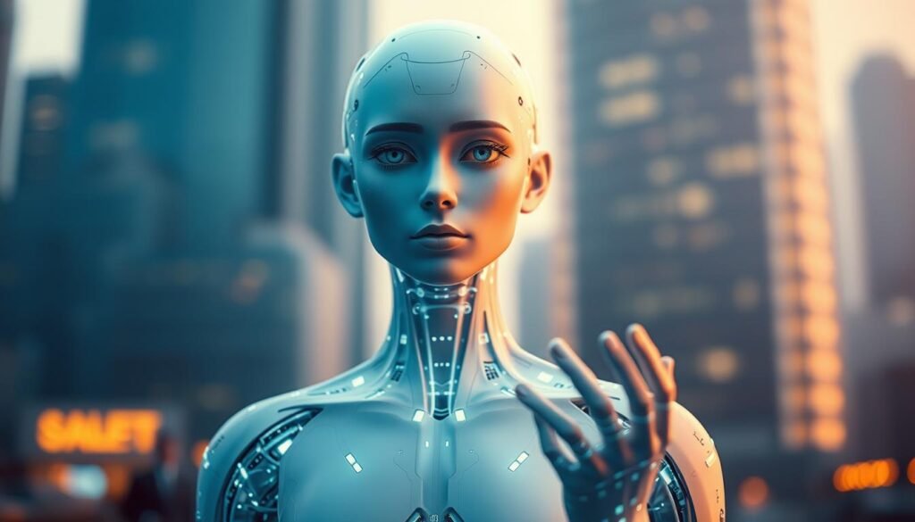 AI-generated human video